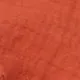 Babera de babeo de doble capa de muselina de algodón de doble capa Rojo ladrillo