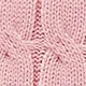 Toddler Boy/Girl Basic Textured Turtleneck Sweater   Pink
